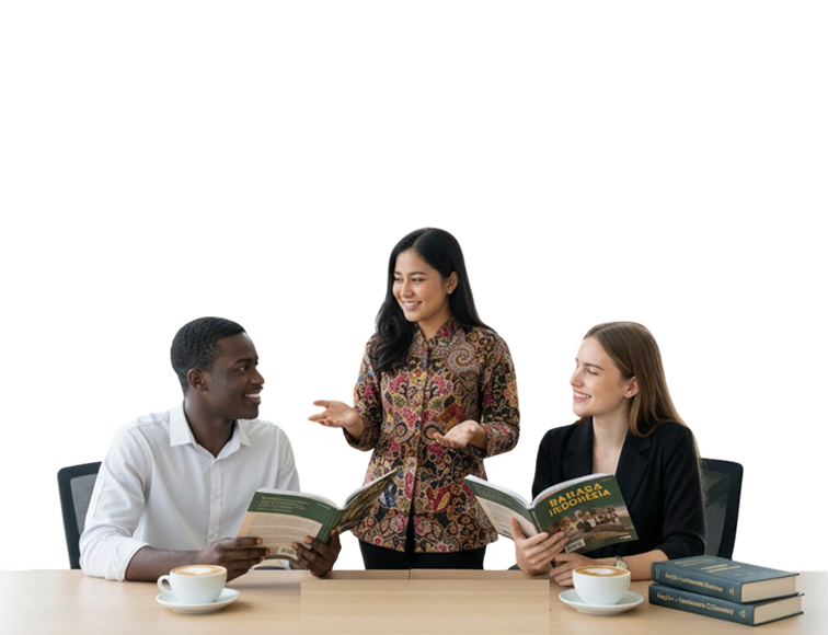 Students learning together